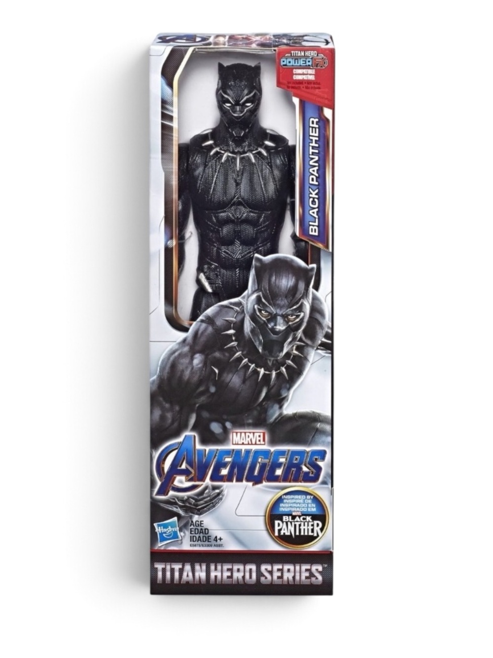 Marvel Black Panther Titan Hero Series Action Figure - Black